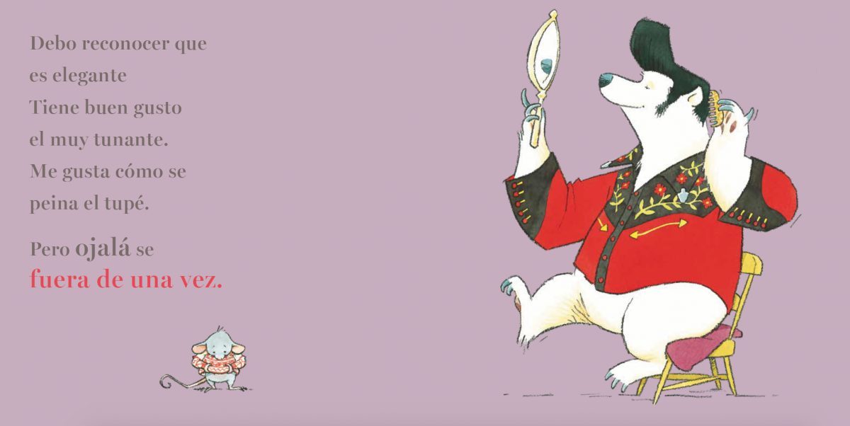 ¡Hay un oso en mi silla!